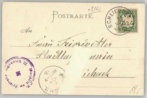 Spitzingsee Wurzhuette x 1898