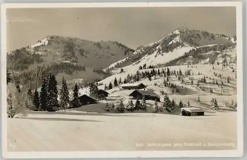 Spitzingsee Rosskopf Feldpost x 1943