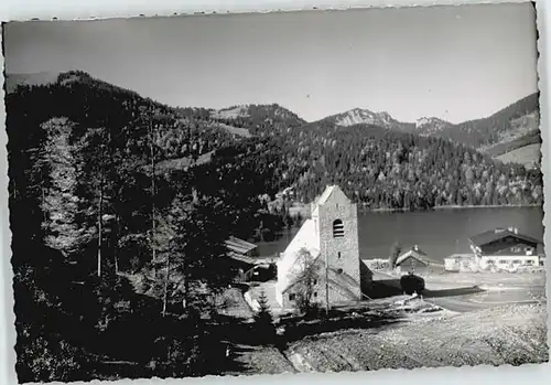 Spitzingsee Spitzingsee  ungelaufen ca. 1955 / Schliersee /Miesbach LKR