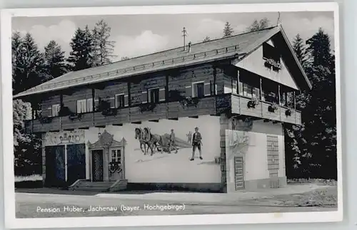 Jachenau Pension Huber x 1943