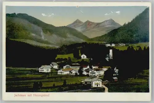 Jachenau Jachenau Herzogstand ungelaufen ca. 1920 / Jachenau /Bad Toelz-Wolfratshausen LKR