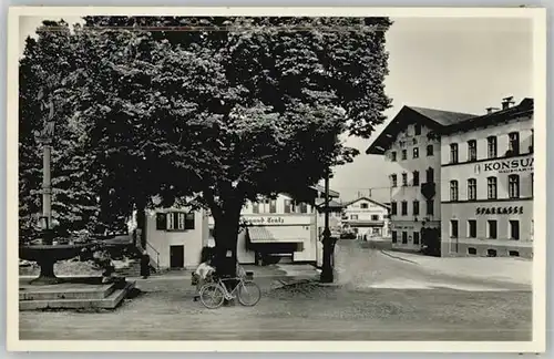 Holzkirchen Oberbayern Holzkirchen Oberbayern Marktplatz ungelaufen ca. 1955 / Holzkirchen /Miesbach LKR