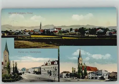 Holzkirchen Oberbayern Holzkirchen Oberbayern Marktplatz Feldpost  x 1918 / Holzkirchen /Miesbach LKR