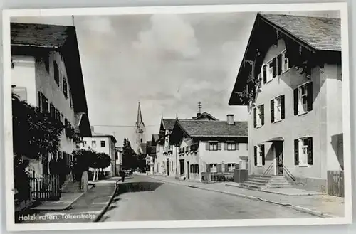 Holzkirchen Oberbayern Holzkirchen Oberbayern Toelzerstrasse ungelaufen ca. 1955 / Holzkirchen /Miesbach LKR