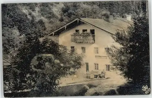 Holzkirchen Oberbayern Gasthaus Weihermuehle x 1919