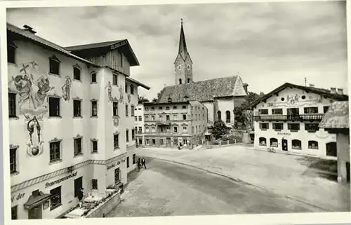 Holzkirchen Oberbayern Holzkirchen Oberbayern Marktplatz ungelaufen ca. 1955 / Holzkirchen /Miesbach LKR