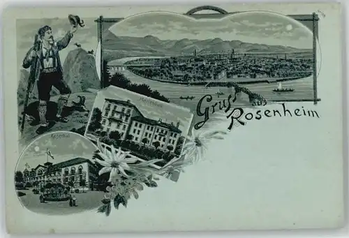 Rosenheim Bayern Rosenheim Oberbayern Kaiserbad Marienbad ungelaufen ca. 1900 / Rosenheim /Rosenheim LKR