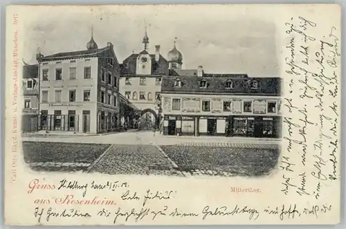 Rosenheim Oberbayern  x 1902
