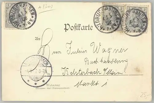 Rosenheim Oberbayern  x 1902