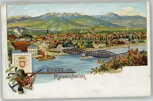 Rosenheim Bayern Rosenheim Oberbayern  x 1901 / Rosenheim /Rosenheim LKR