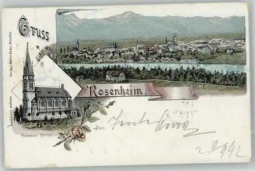 Rosenheim Oberbayern  x 1897