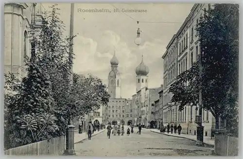 Rosenheim Oberbayern Geiststrasse x 1912