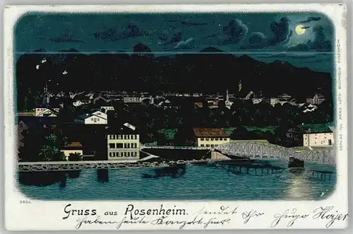 Rosenheim Oberbayern  x 1900