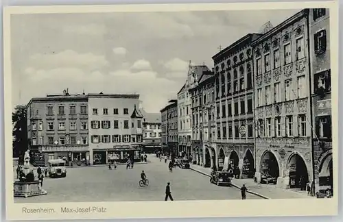 Rosenheim Oberbayern Max Josef Platz  