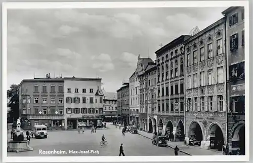 Rosenheim Oberbayern Max Josef Platz  