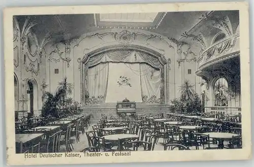 Rosenheim Oberbayern Hotel Deutscher Kaiser x 1928