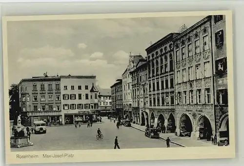 Rosenheim Oberbayern Max Josef Platz  