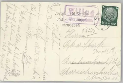 Rosenheim Oberbayern Schloss Neubeuern Wendelsteinstrasse Max Josef Platz x 1936