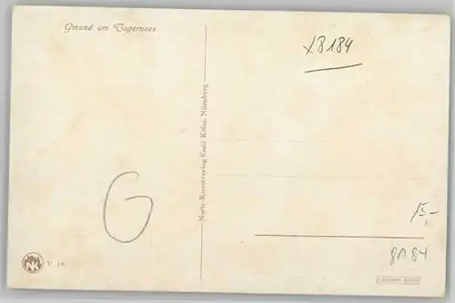 Gmund Tegernsee Gmund Tegernsee Kuenstlerkarte ungelaufen ca. 1920 / Gmund a.Tegernsee /Miesbach LKR