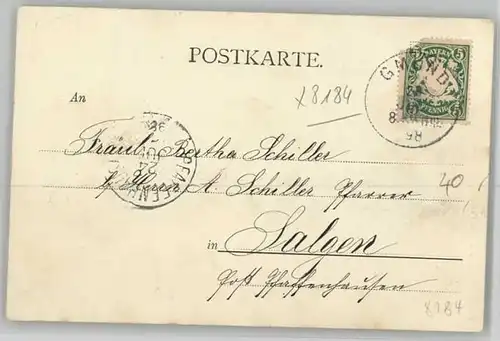Gmund Tegernsee  x 1898
