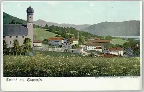 Gmund Tegernsee Gmund Tegernsee  ungelaufen ca. 1900 / Gmund a.Tegernsee /Miesbach LKR