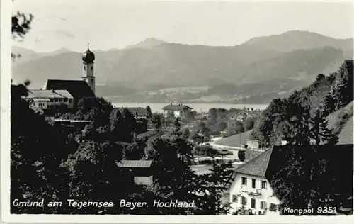 Gmund Tegernsee  x 1933