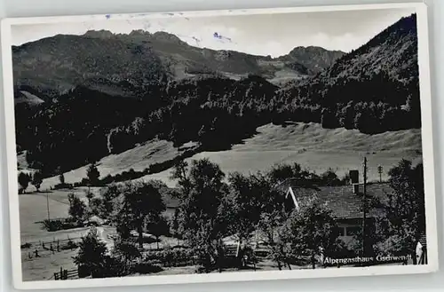 Aschau Chiemgau Gasthaus Gschwendt x 1937