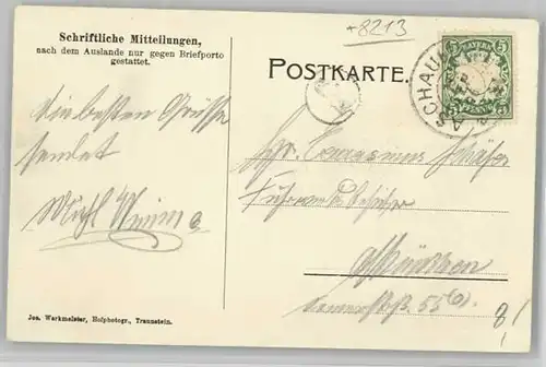 Aschau Chiemgau  x 1906
