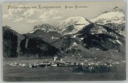 Aschau Chiemgau Kampenwand x 1912