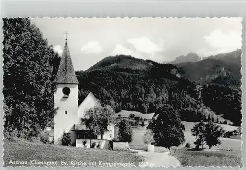 Aschau Chiemgau Aschau Chiemgau  ungelaufen ca. 1955 / Aschau i.Chiemgau /Rosenheim LKR