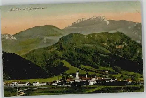 Aschau Chiemgau Aschau Chiemgau  ungelaufen ca. 1920 / Aschau i.Chiemgau /Rosenheim LKR