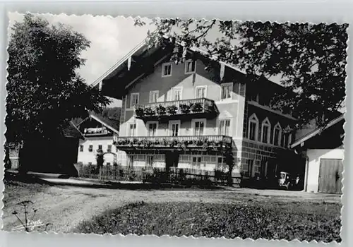 Aschau Chiemgau Aschau Chiemgau Haus Famel ungelaufen ca. 1955 / Aschau i.Chiemgau /Rosenheim LKR