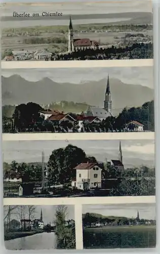 uebersee uebersee  ungelaufen ca. 1920 / uebersee /Traunstein LKR