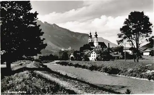 Aschau Chiemgau Aschau Chiemgau  ungelaufen ca. 1955 / Aschau i.Chiemgau /Rosenheim LKR