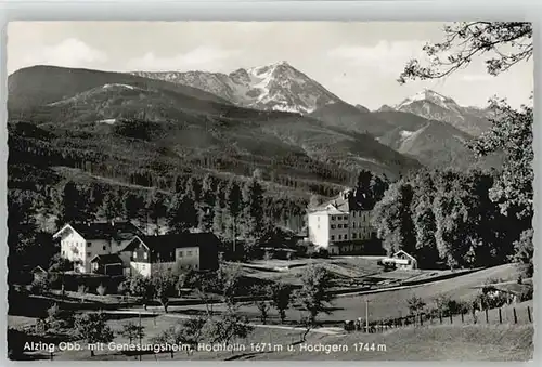 Alzing Traunstein Alzing Genesungsheim Hochfelln ungelaufen ca. 1955 / Siegsdorf /Traunstein LKR