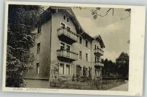 Alzing Traunstein Alzing Genesungsheim x 1930