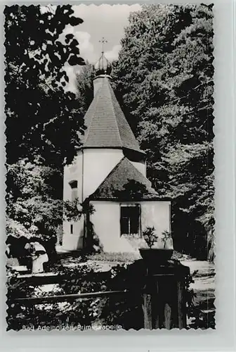 Bad Adelholzen Oberbayern Bad Adelholzen Primuskapelle ungelaufen ca. 1955 / Siegsdorf /Traunstein LKR