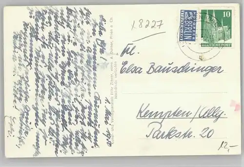 Bad Adelholzen Rauschberg Sonntagshorn x 1950
