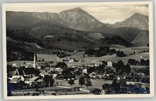 Siegsdorf Hochfelln Hochgern o 1938