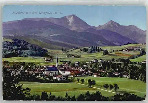 Siegsdorf Siegsdorf Hochfelln ungelaufen ca. 1910 / Siegsdorf /Traunstein LKR