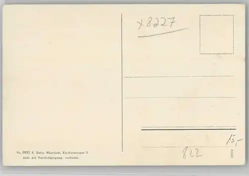 Siegsdorf Siegsdorf Hochfelln ungelaufen ca. 1910 / Siegsdorf /Traunstein LKR