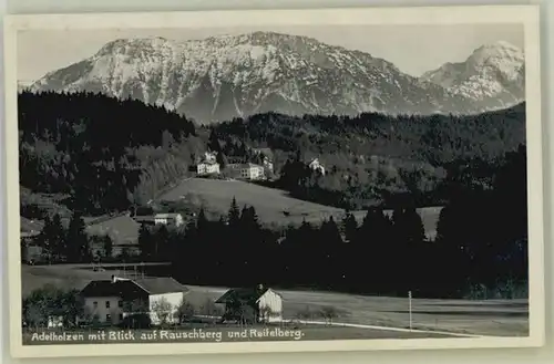 Bad Adelholzen Rauschberg Reifelberg x 1932