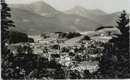 Siegsdorf Siegsdorf  ungelaufen ca. 1955 / Siegsdorf /Traunstein LKR