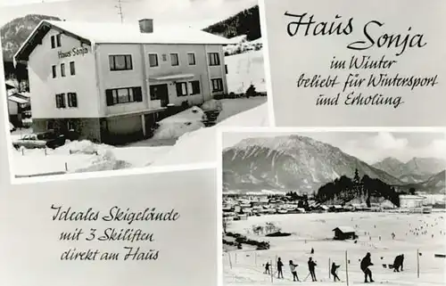 Siegsdorf Siegsdorf Haus Sonja ungelaufen ca. 1965 / Siegsdorf /Traunstein LKR