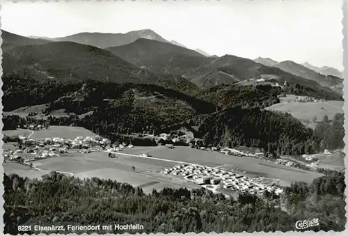 Eisenaerzt Eisenaerzt Hochfelln Fliegeraufnahme ungelaufen ca. 1965 / Siegsdorf /Traunstein LKR