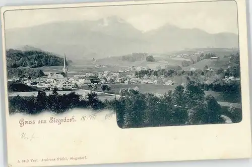 Siegsdorf Siegsdorf  ungelaufen ca. 1900 / Siegsdorf /Traunstein LKR