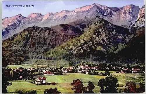 Bayerisch Gmain Bayerisch Gmain  ungelaufen ca. 1910 / Bayerisch Gmain /Berchtesgadener Land LKR