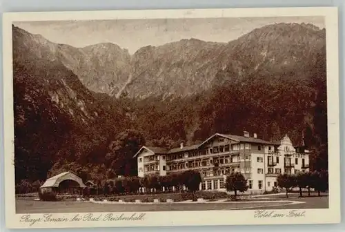 Bayerisch Gmain Bayerisch Gmain Hotel am Forst ungelaufen ca. 1930 / Bayerisch Gmain /Berchtesgadener Land LKR