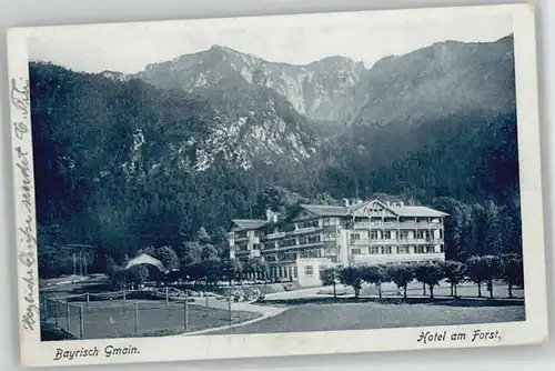 Bayerisch Gmain Hotel am Forst x 1926