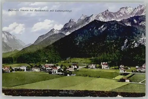 Bayerisch Gmain Lattengebirge x 1924